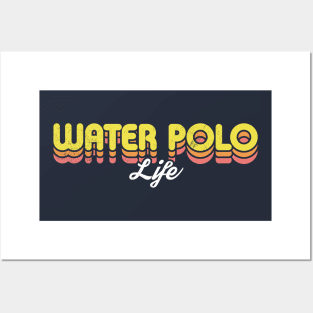 Retro Water Polo Life Posters and Art